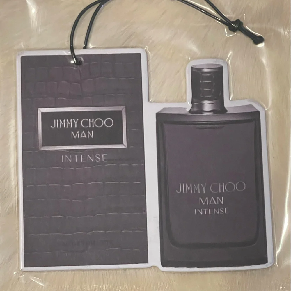 Jimmy Choo Man Intense Dark Gray Tag - Picture 1 of 1